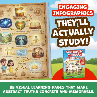 Systematic Theology for Kids (Ages 6–9) | 88 Visual Concepts About God